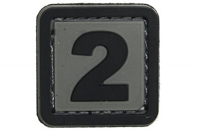 101 Inc PVC Velcro Patch "2"