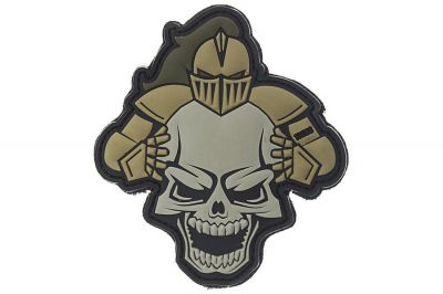 101 Inc PVC Velcro Patch "Knight" (Tan)