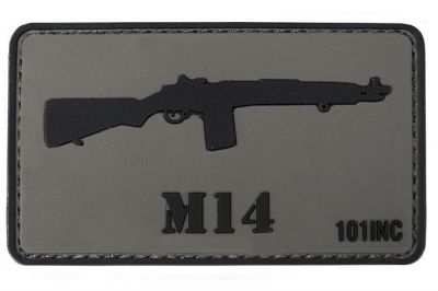 101 Inc PVC Velcro Patch "M14"