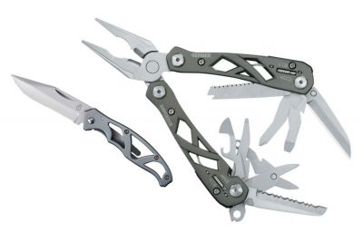 Gerber Suspension Multi Tool & Paraframe Knife Combo