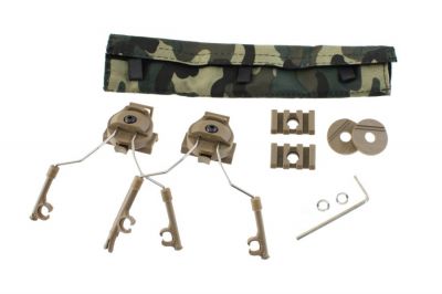 Z-Tactical Helmet Rail Adapter Set (Tan)
