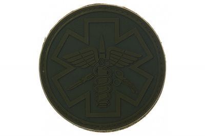 101 Inc PVC Velcro Patch "Paramedic" (Olive)