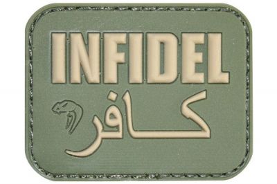 Viper Velcro PVC Morale Patch "Infidel" (Olive)