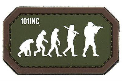 101 Inc PVC Velcro Patch "Airsoft Evolution"