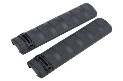 DYTAC 6" Polymer Rail Covers (Black)