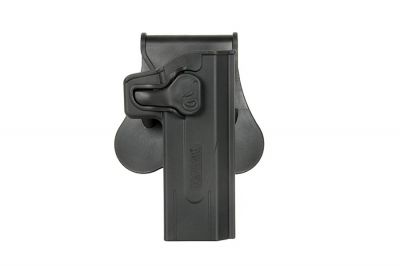 Amomax Rigid Polymer Holster for Hi-Capa (Black)