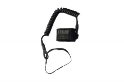 Blackhawk Coiled Tactical Pistol Lanyard (Black)