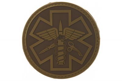 101 Inc PVC Velcro Patch "Paramedic" (Dark Earth)