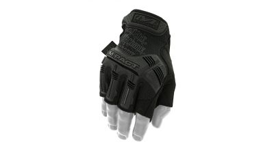 Mechanix M-Pact Fingerless Gloves (Covert Black) - Size Large