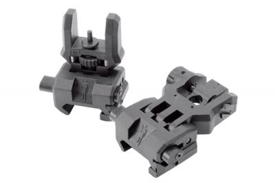 CAA Low Profile Flip-Up Sight Set (Black)