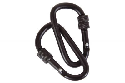 Web-Tex Locking Carabiner 6mm Set of 2