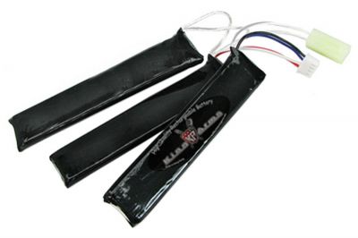 King Arms 11.1v 1100mAh 15C Triplet LiPo Battery