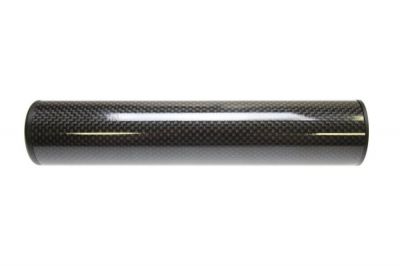 King Arms Carbon Fibre Suppressor 14mm CW/CCW 41 x 200mm