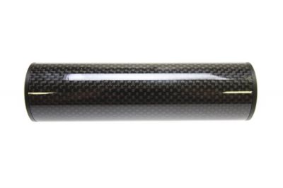 King Arms Carbon Fibre Suppressor 14mm CW/CCW 35 x 125mm