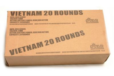 Ares Expendable AEG Mag for M4/M16 VN 20rds Box of 10