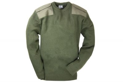 Highlander Kids Acrylic Pullover (Olive) - Size 13/14