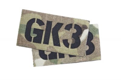 TMC Seal Team Callsign Velcro Patch Set (MultiCam) GK3