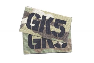 TMC Seal Team Callsign Velcro Patch Set (MultiCam) GK5