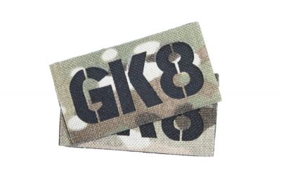 TMC Seal Team Callsign Velcro Patch Set (MultiCam) GK8