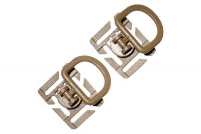 Viper Tactical D-Ring Set of 2 (Coyote Tan)