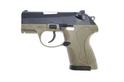 WE GBB Bulldog Compact (Dark Earth) - Twin Mag Version