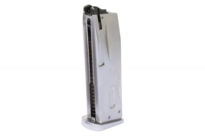 WE GBB Mag for M9A1 25rds (Chrome)