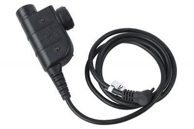 Z-Tactical Clip-On PTT Adaptor for Bowman Headset fits Motorola Single Pin